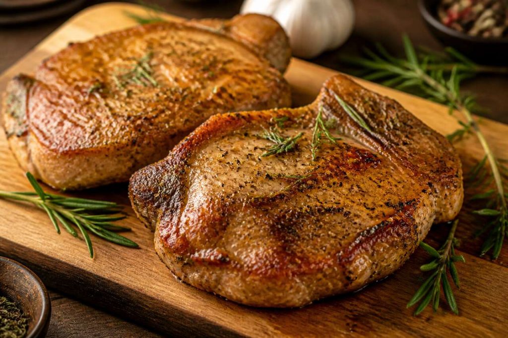 Recette des côtelettes de porc au four : tendres et savoureuses