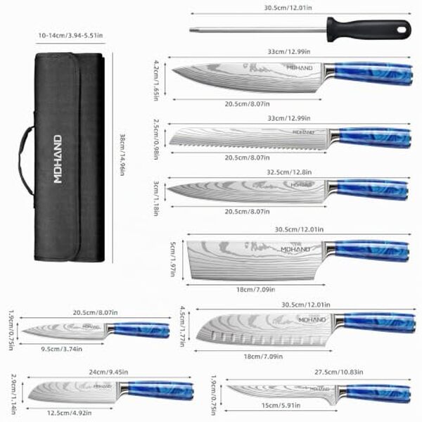 Découvrez notre test détaillé du set de couteaux MDHAND : analyse de la précision, performance et qualité pour optimiser votre cuisine professionnelle ou domestique. 