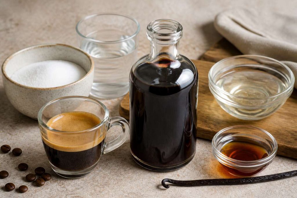 Recette de sirop de café maison facile et rapide