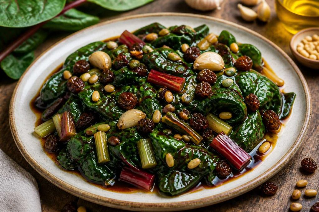Recette de blettes à l'aigre-douce : un accompagnement savoureux et original