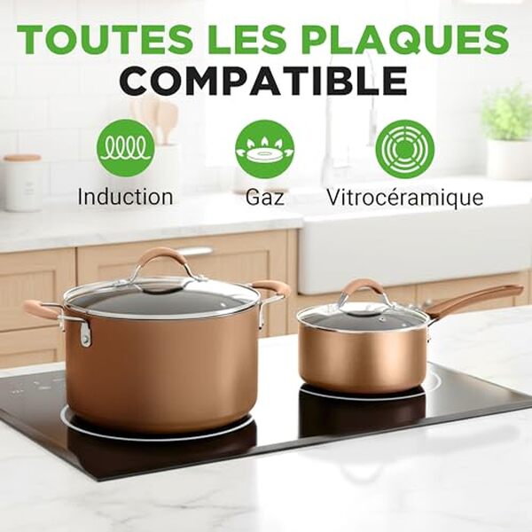 Découvrez notre test complet de la batterie de cuisine Nutrichef 20 pièces antiadhésive : performances, qualité et avantages pour votre cuisine. 