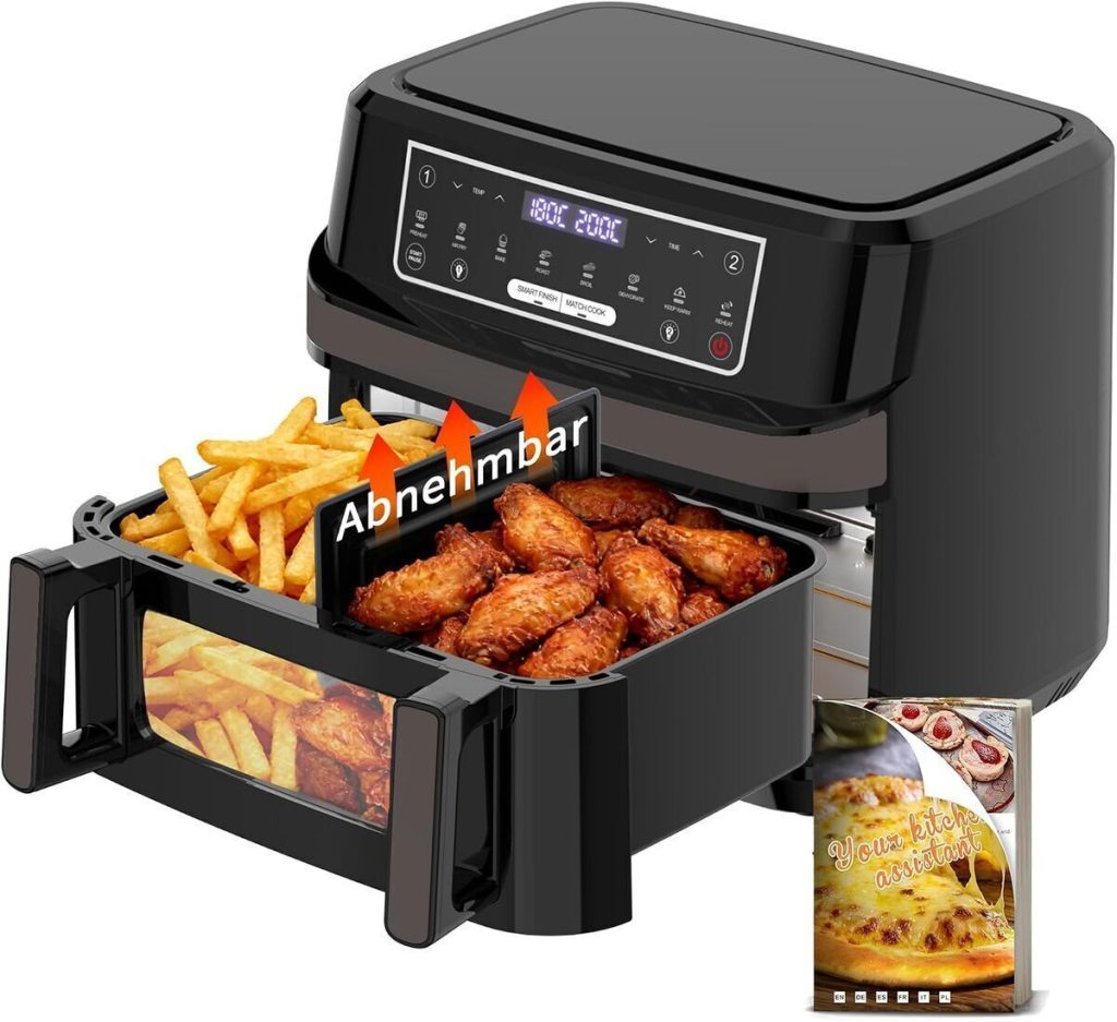 Test : air fryer 12L double zones, puissant et polyvalent