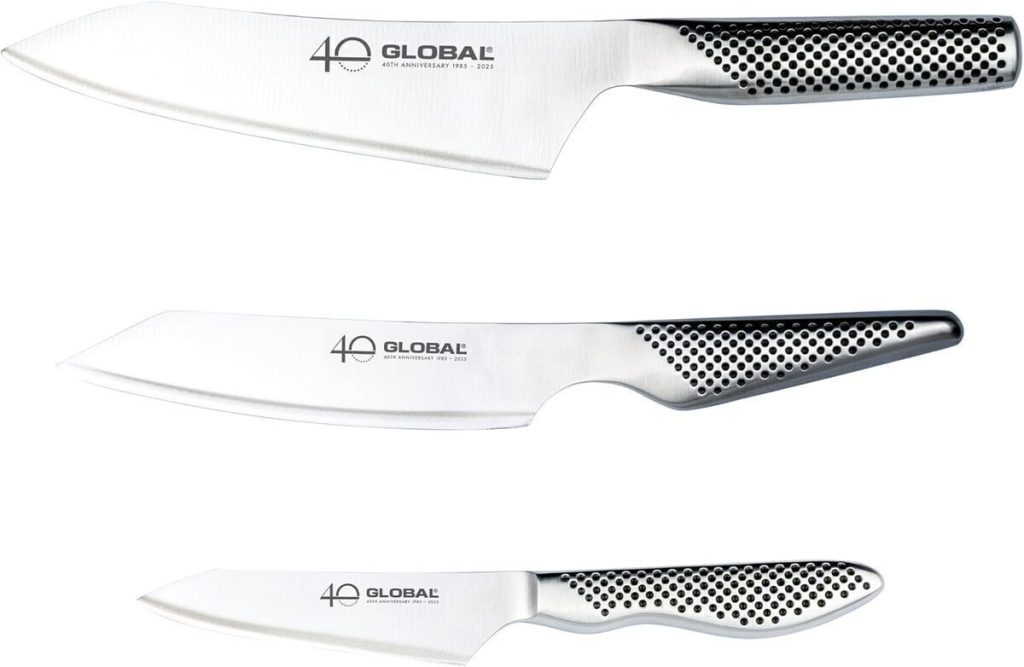Test : couteaux Global 40e anniversaire en acier japonais
