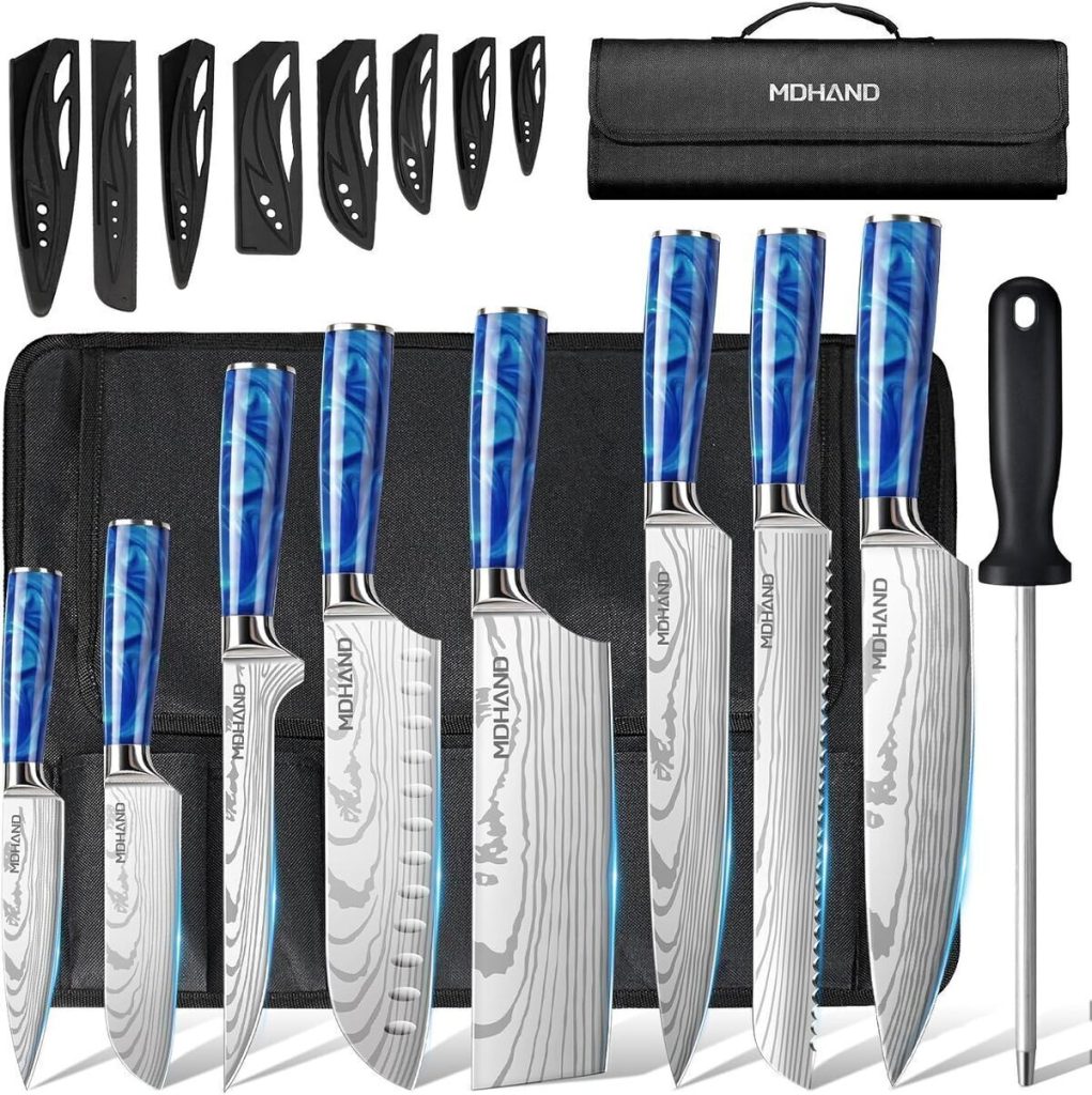 Test du set de couteaux MDHAND : précision et performance en cuisine