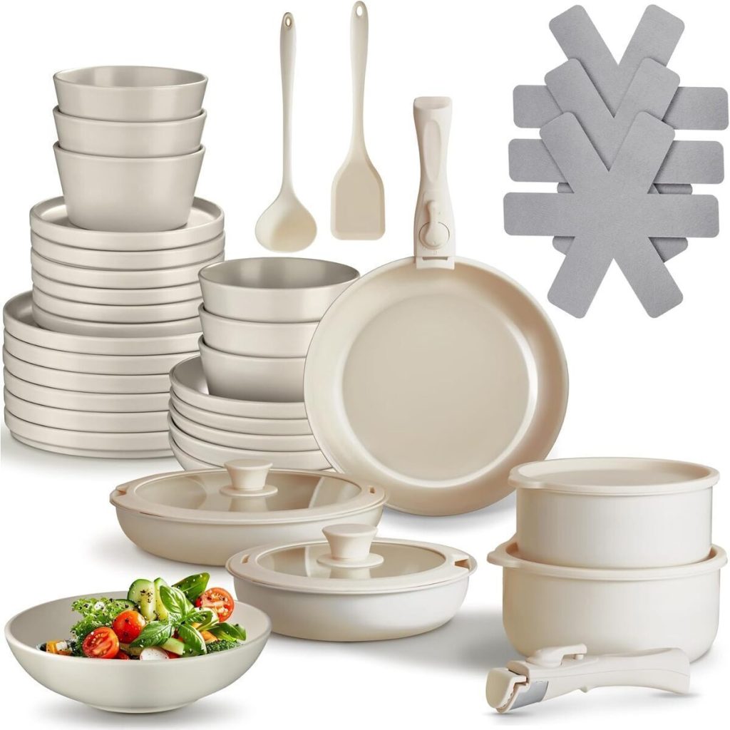 Test du set de cuisine 40 pièces tectake