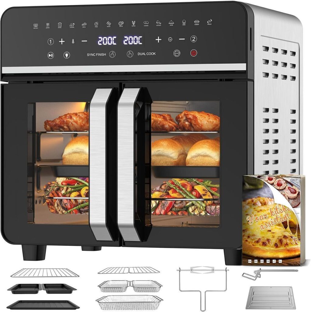 Test : friteuse sans huile 23L XXL avec 15 programmes