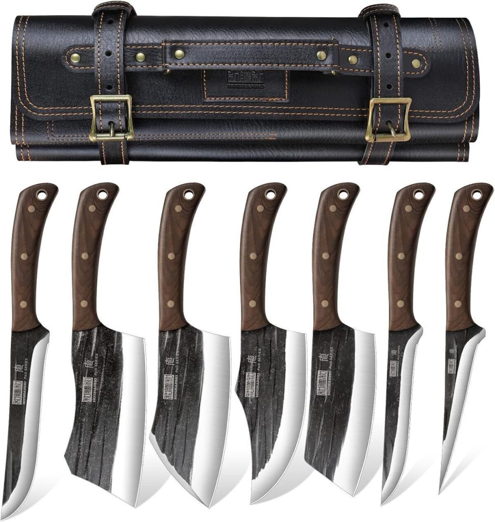 Test : set de couteau de boucher Hoshano, performance et tranchant