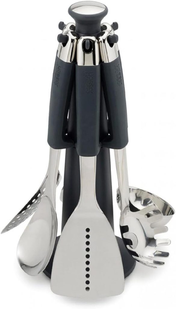 Test : ustensiles de cuisine Joseph Joseph Elevate avec porte-ustensiles rotatif