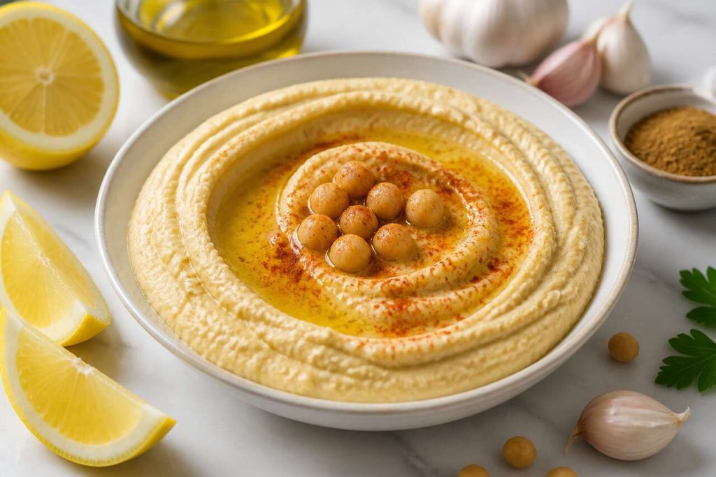 Recette de houmous sans tahini : simple, rapide et délicieux