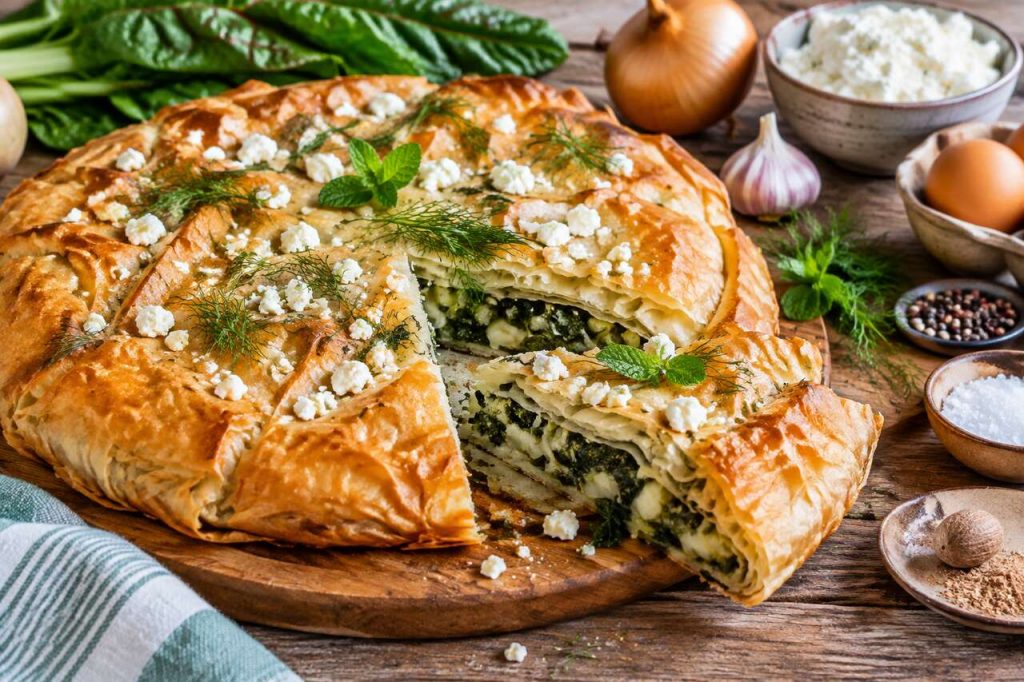 Feuilleté aux blettes façon spanakopita : la recette croustillante et gourmande