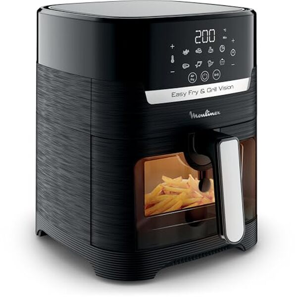 Découvrez notre test détaillé de la friteuse sans huile Moulinex Easy Fry & Grill Vision XL 4.6 L : performance, praticité et résultats de cuisson pour bien choisir votre appareil. 