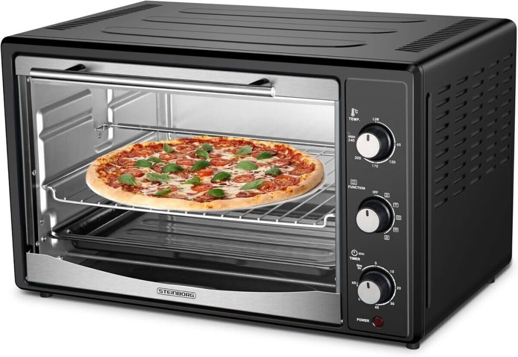 Test : mini four Tournebroche 1800 W avec chaleur tournante