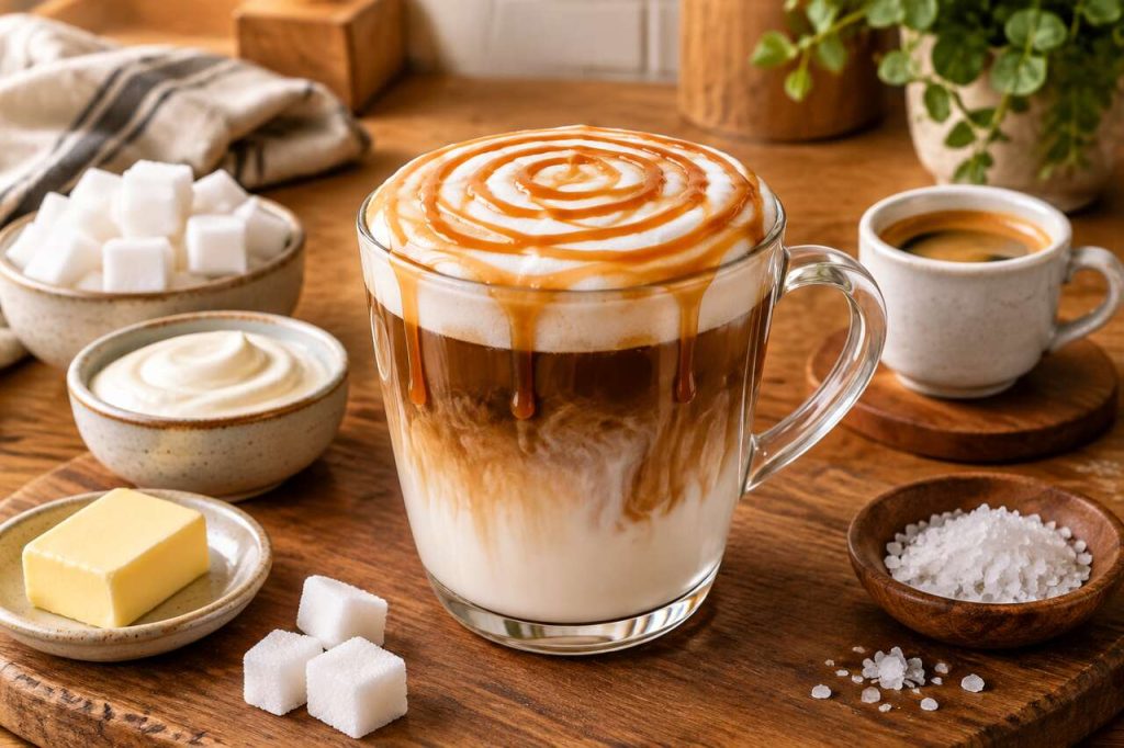 Recette du macchiato au caramel fait maison