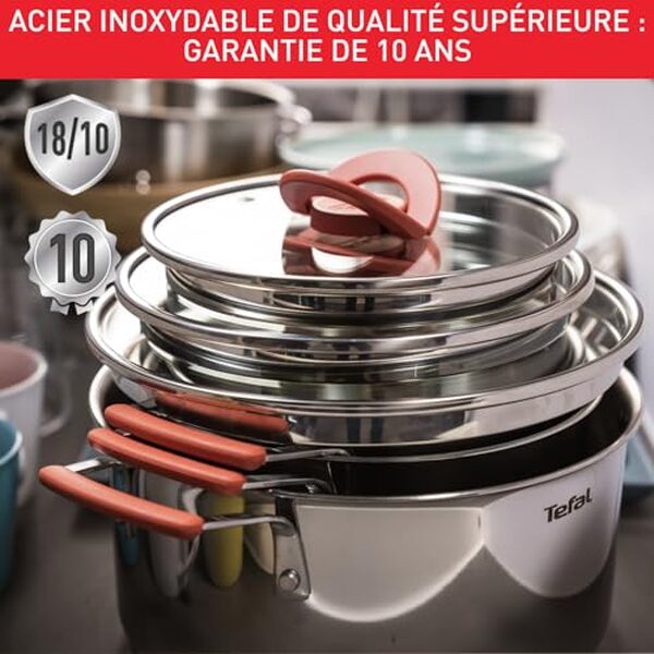 Découvrez notre test détaillé de la batterie de cuisine Tefal Opti'Space : qualité, fonctionnalité, performance et durabilité. Avis complet pour bien choisir votre batterie.