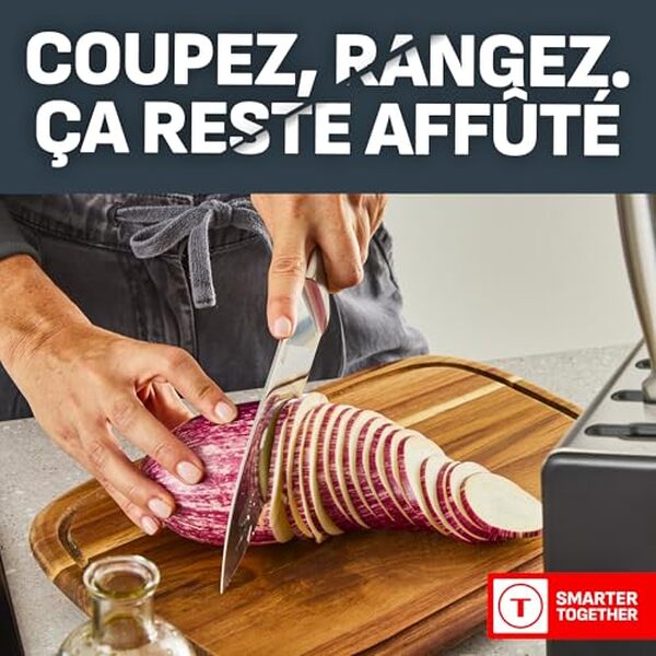 Découvrez notre test complet du set de couteaux Tefal EverSharp avec affûteur intégré : performances, design et facilité d'utilisation pour votre cuisine.