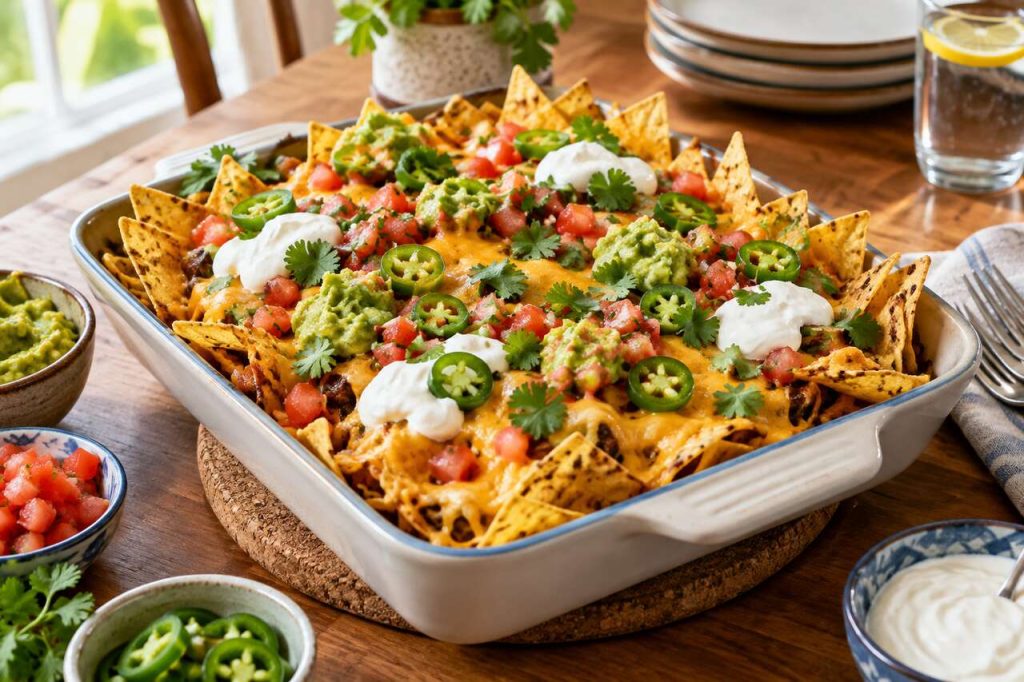 Recette de nachos classiques : simple, croustillante et irrésistible