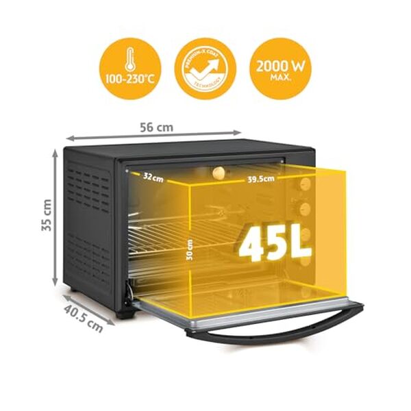 Découvrez notre test détaillé du mini-four TZS First Austria 45L 2000W. Polyvalence, puissance et performance : l'avis d'un expert sur ce four électrique compact. 