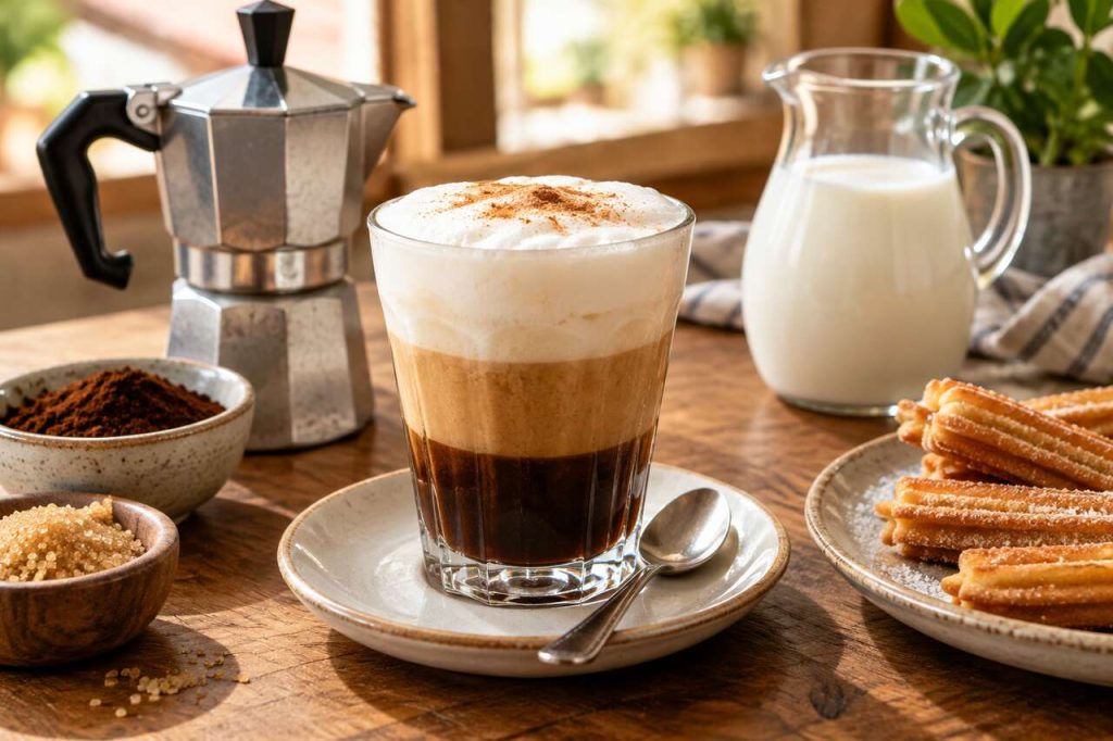 Recette du café con leche : le latte espagnol facile à préparer