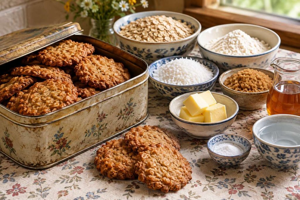 Recette des biscuits Anzac traditionnels
