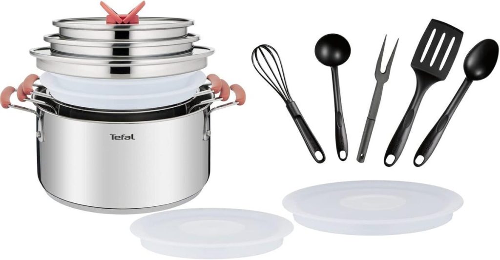 Test batterie de cuisine Tefal Opti'Space : qualité et fonctionnalité