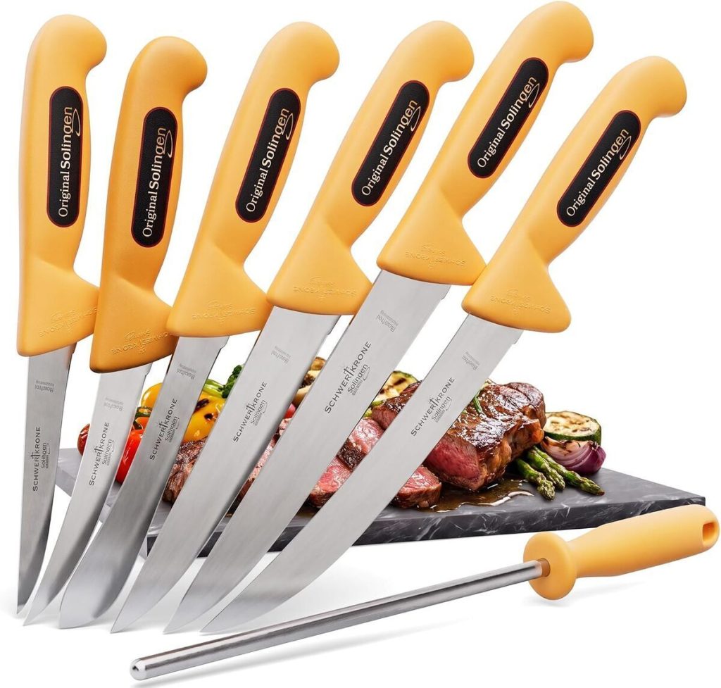 Test des couteaux professionnels Schwertkrone Solingen
