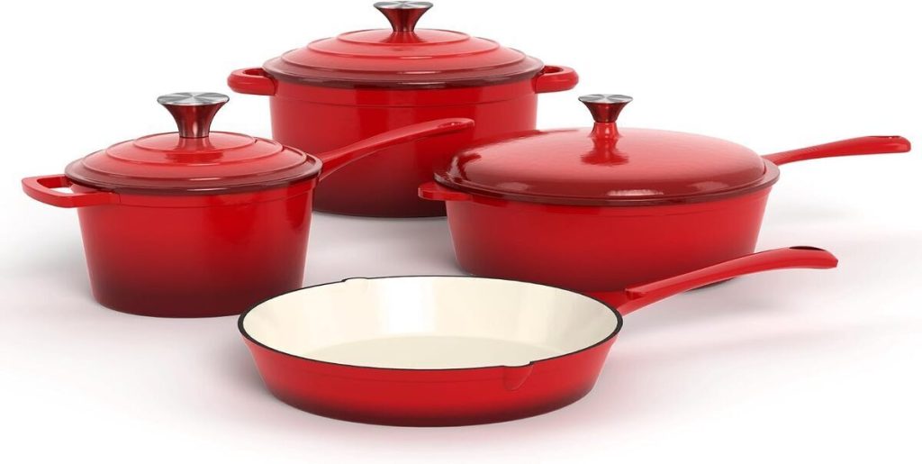 Test du lot de casseroles en fonte Kitchen Academy