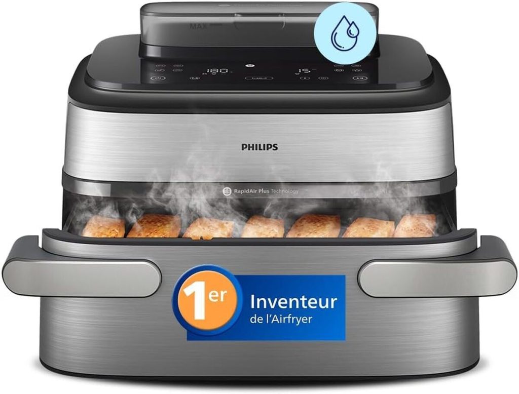 Test : philips Airfryer Série 5000 avec double panier et 28 modes de cuisson